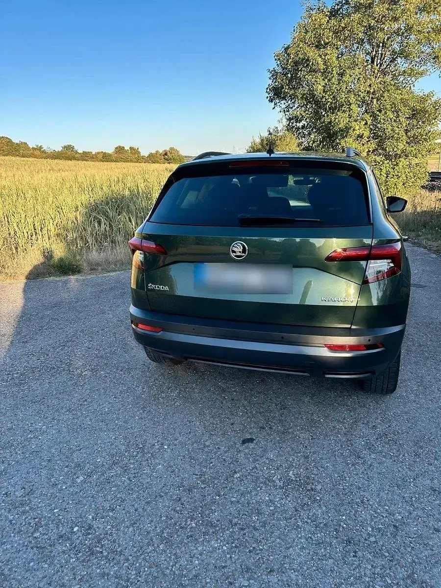 Gebraucht Skoda Karoq Ambition 116 PS (85 kW) 2019 Grün SUV