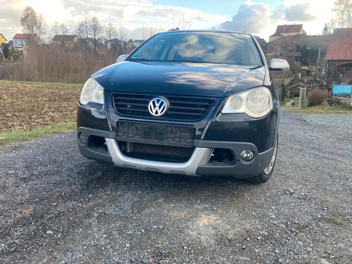 Gebraucht VW Polo Cross 101 PS (74 kW) 2006 Schwarz Kleinwagen