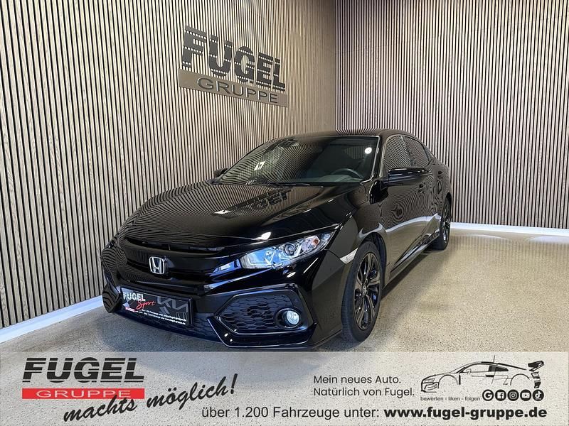 Gebraucht Honda Civic Elegance 120 PS (88 kW) 2019 Crystal black p. Limousine