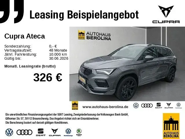 Używany Cupra Ateca 150 KM (110 kW) 2026 Szary SUV