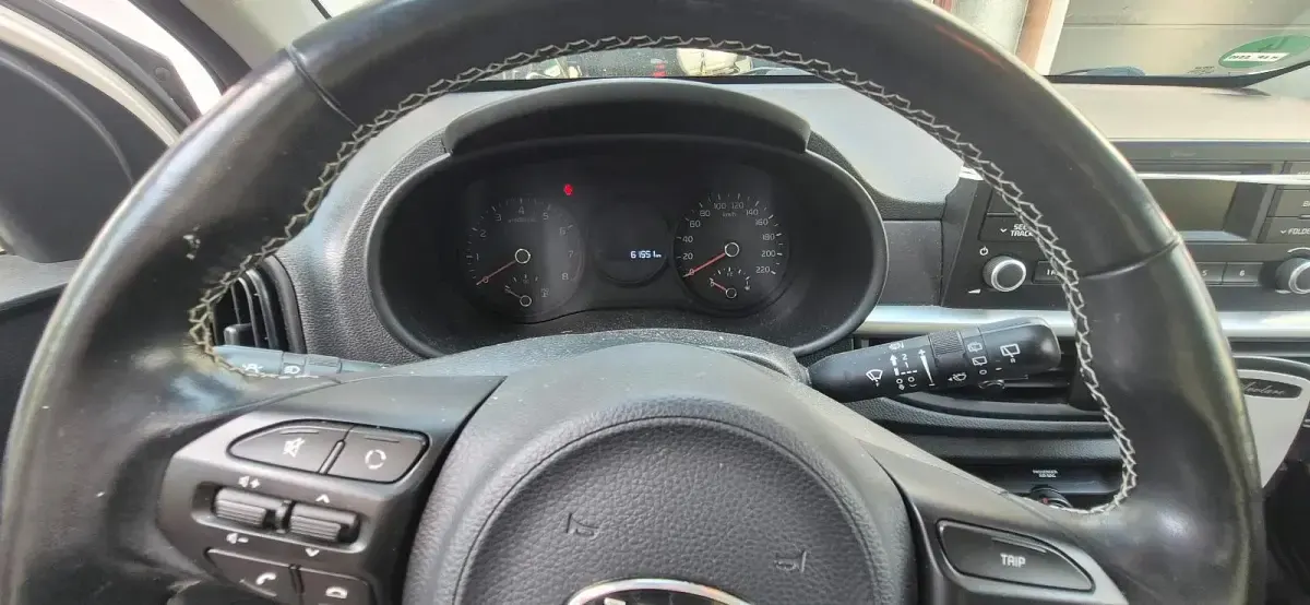 Gebraucht Kia Picanto 55 PS (40 kW) 2019 Weiß Kleinwagen