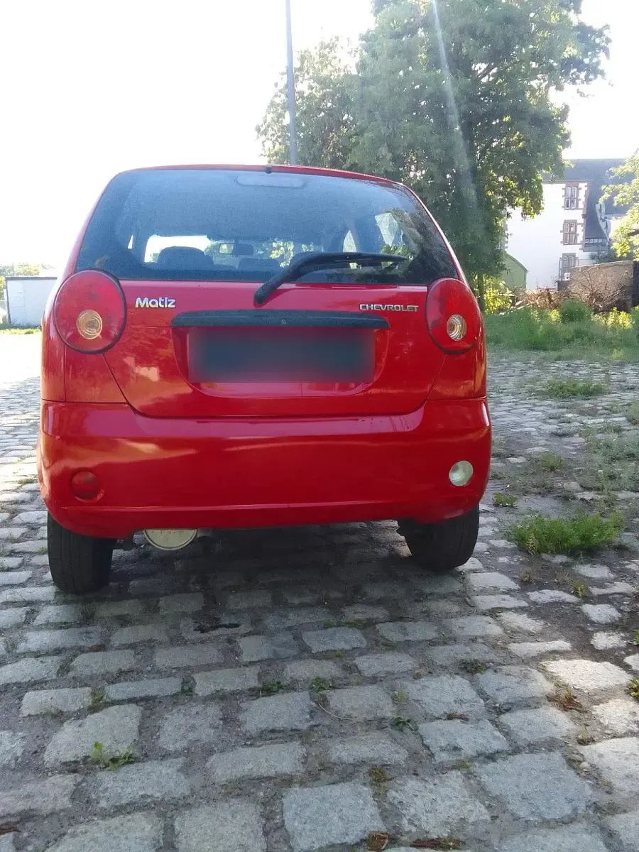Gebraucht Chevrolet Matiz 52 PS (38 kW) 2010 Rot Kleinwagen