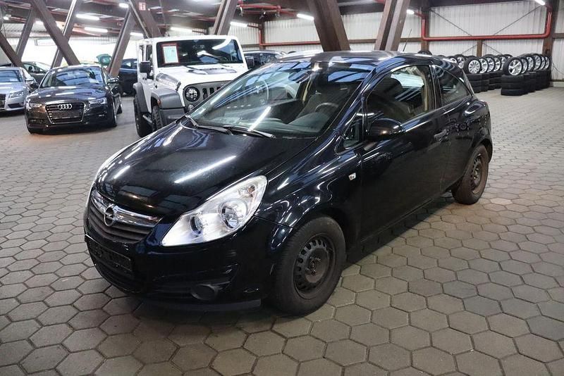 Gebraucht Opel Corsa Basis 60 PS (44 kW) 2008 Schwarz Kleinwagen
