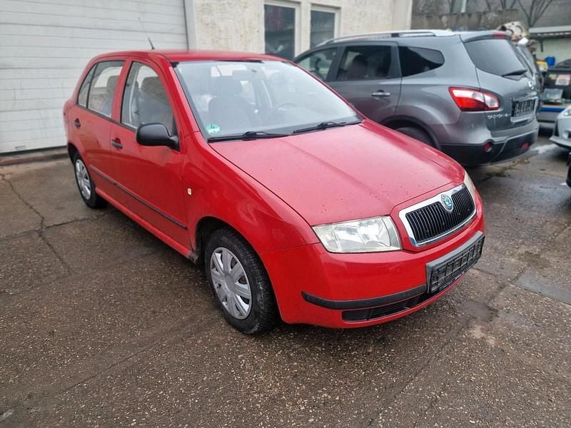 Gebraucht Skoda Fabia 68 PS (50 kW) 2003 Rot Kleinwagen