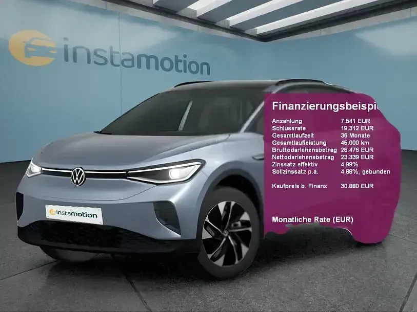 Gebraucht VW ID.4 150 kW (204 PS) 2022 Blau SUV