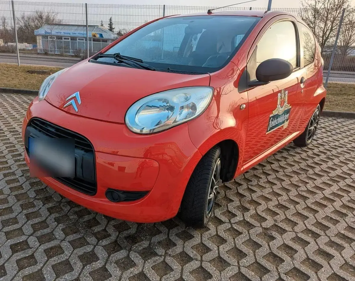 Gebraucht Citroën C1 Advance 68 PS (50 kW) 2009 Rot Kleinwagen