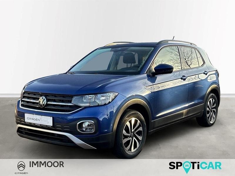 Gebraucht VW T-Cross Active 95 PS (69 kW) 2022 Blau SUV
