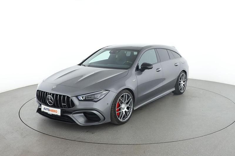 Grau Gebraucht 2021 Mercedes CLA45 AMG Shooting Brake AMG Kombi | 43.050 € (Guter Preis) - Bild 1/3