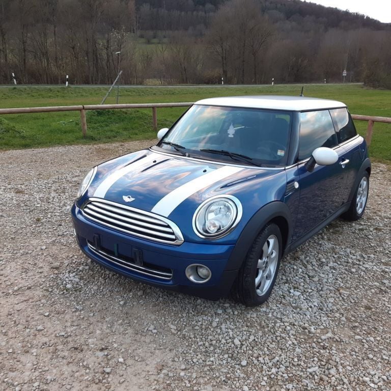 Blau Gebraucht 2008 Mini Cooper Pepper Kleinwagen | 4.100 € (Fairer Preis) - Bild 1/4
