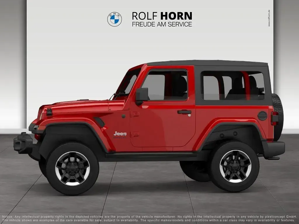 Gebraucht Jeep Wrangler Unlimited Sahara 381 PS (280 kW) 2022 Rot SUV