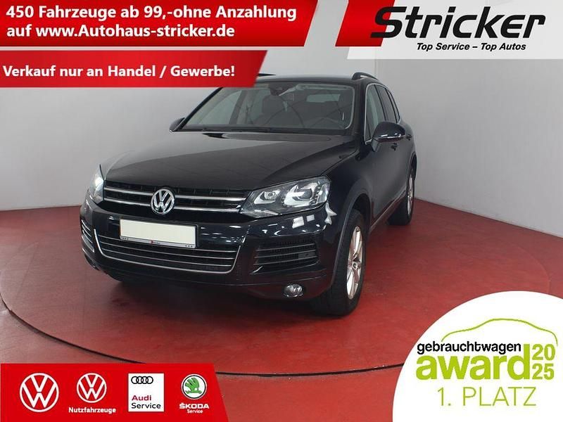 Schwarz Gebraucht 2013 VW Touareg SUV | 10.949 € (Superpreis) - Bild 1/4
