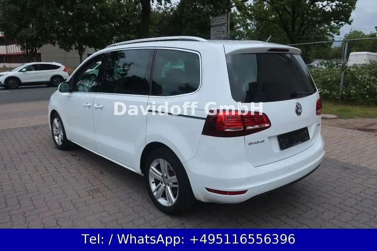 Gebraucht VW Sharan Highline 177 PS (130 kW) 2020 Weiß Van / Kleinbus