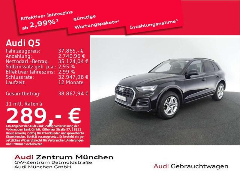 Brillantschwarz Gebraucht 2023 Audi Q5 Performance SUV | 37.865 € (Guter Preis) - Bild 1/2
