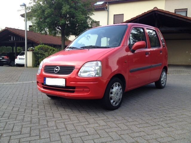 Gebraucht Opel Agila 79 PS (58 kW) 2000 Rot Kleinwagen
