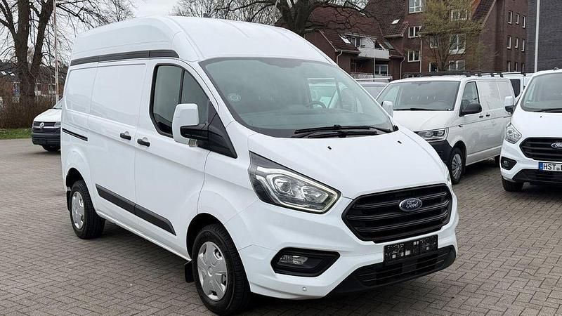 Gebraucht Ford Transit Custom Trend 131 PS (96 kW) 2021 Weiß Van / Kleinbus