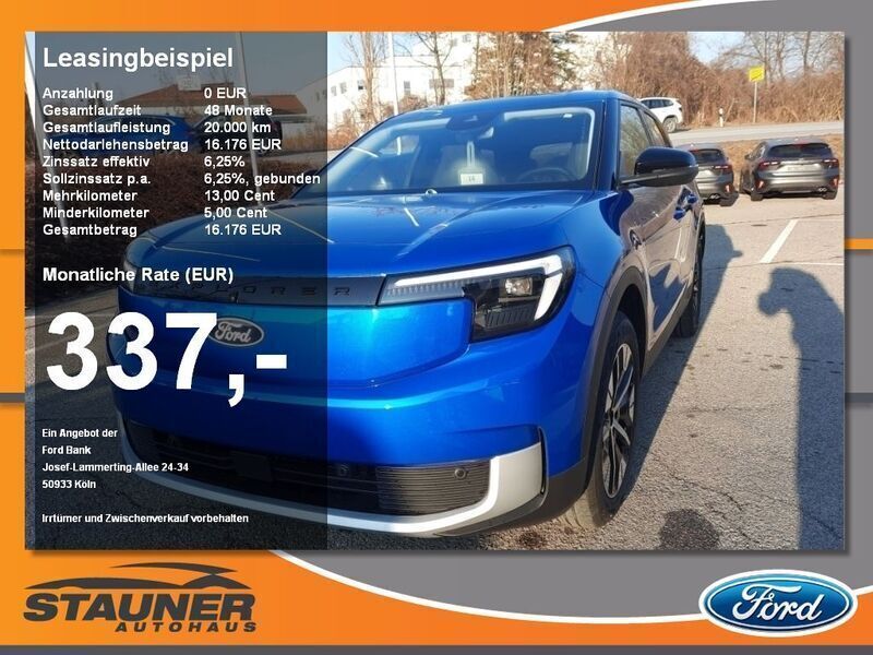 Blue my mind Neu 2025 Ford Explorer SUV | 48.480 € (Guter Preis) - Bild 1/4