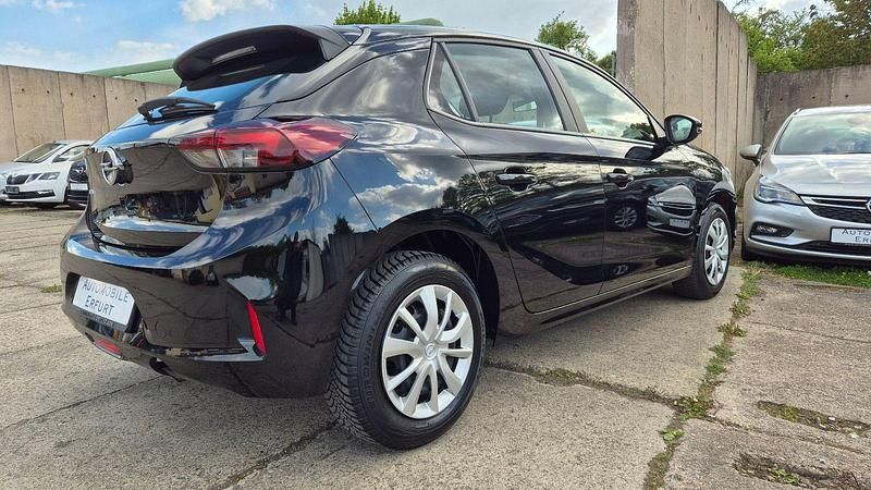 Gebraucht Opel Corsa 75 PS (55 kW) 2021 Diamant schwarz/karbon schwarz Kleinwagen