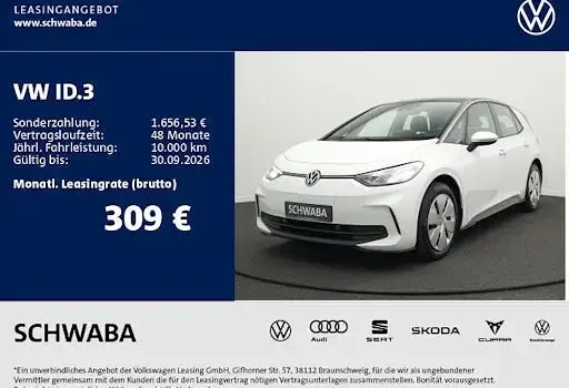 Gebraucht VW ID.3 Pro 150 kW (204 PS) 2024 Weiß Kleinwagen