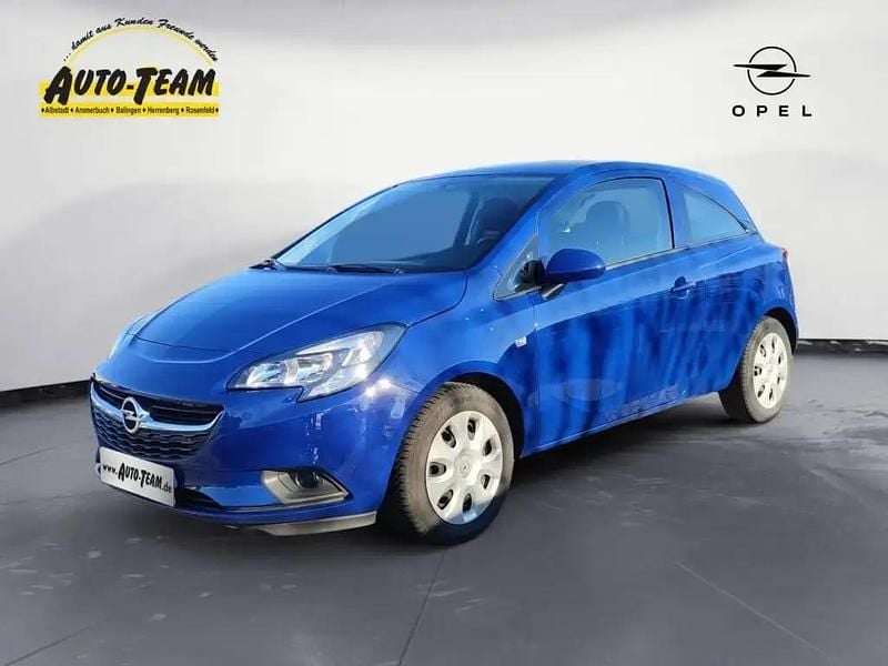 Blau Gebraucht 2018 Opel Corsa Edition Kleinwagen | 8.490 € (Guter Preis) - Bild 1/4