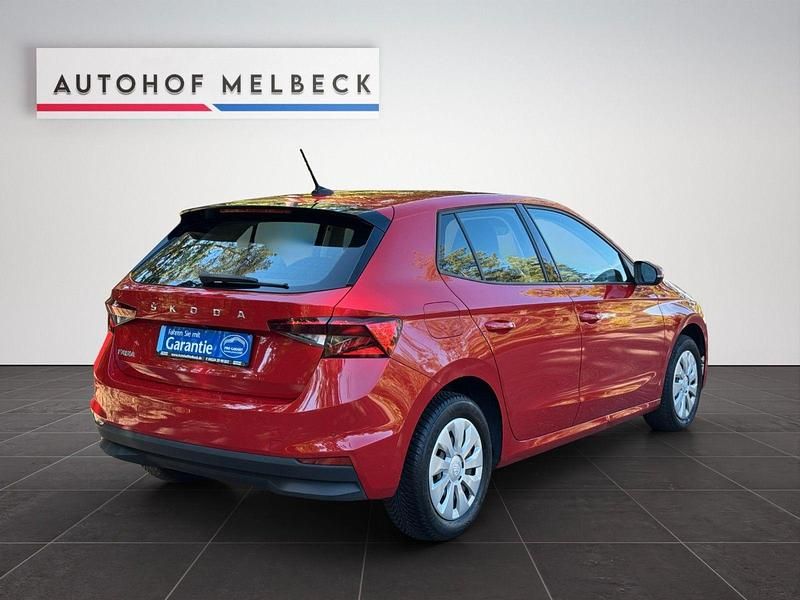 Gebraucht Skoda Fabia Ambition 80 PS (58 kW) 2022 Rot Kleinwagen