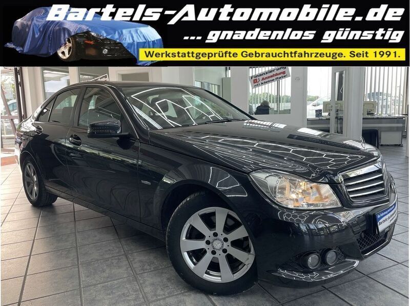 Magnetitschwarz metalliclack Gebraucht 2011 Mercedes C250 Limousine | 12.750 € (Fairer Preis) - Bild 1/4