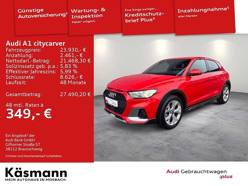 Gebraucht Audi A1 S-Line 150 PS (110 kW) 2021 Misanorot perleffekt Limousine