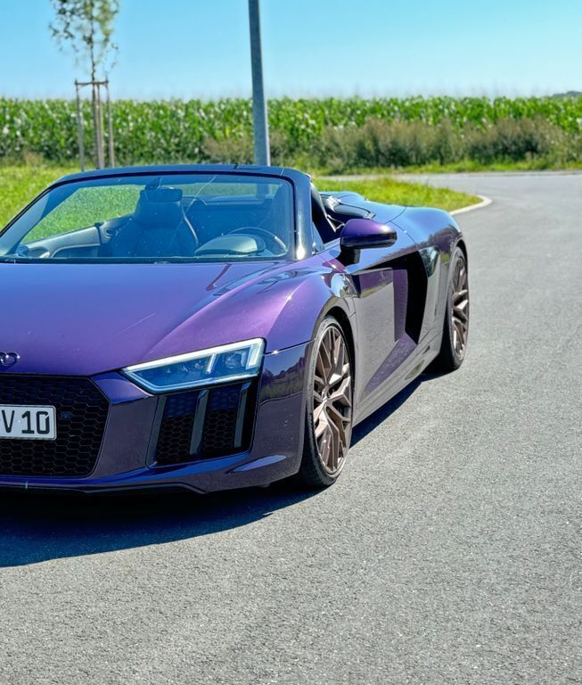 Violet Gebraucht 2017 Audi R8 Spyder Exclusive Cabrio | 99.799 € (Guter Preis) - Bild 1/4