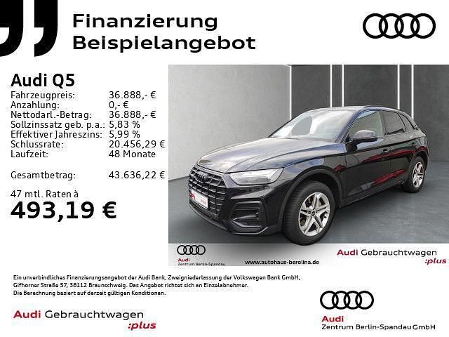 Schwarz Gebraucht 2022 Audi Q5 Advanced SUV | 36.888 € (Fairer Preis) - Bild 1/4
