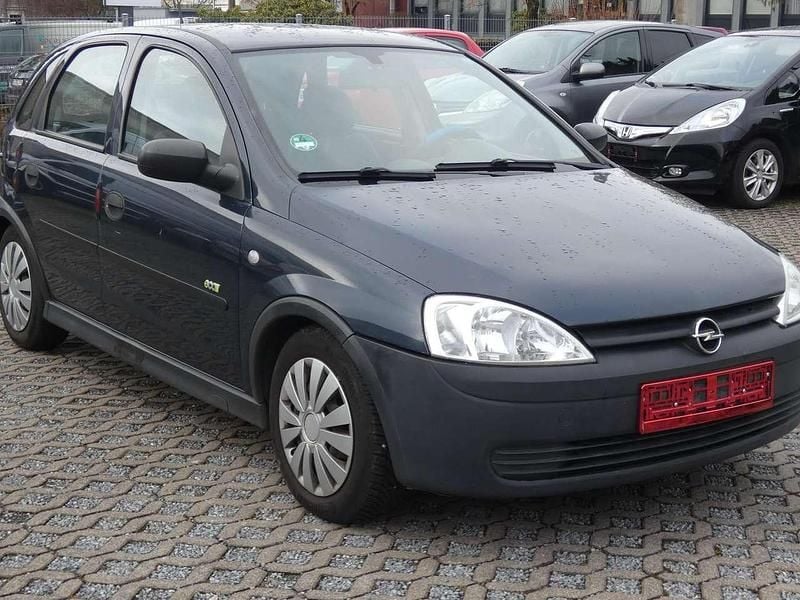 Gebraucht Opel Corsa Basis 75 PS (55 kW) 2002 Blau Kleinwagen
