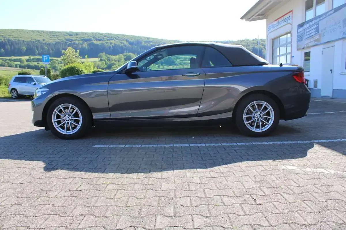 Gebraucht BMW 218 Advantage 150 PS (110 kW) 2020 Mineralgrau Cabrio