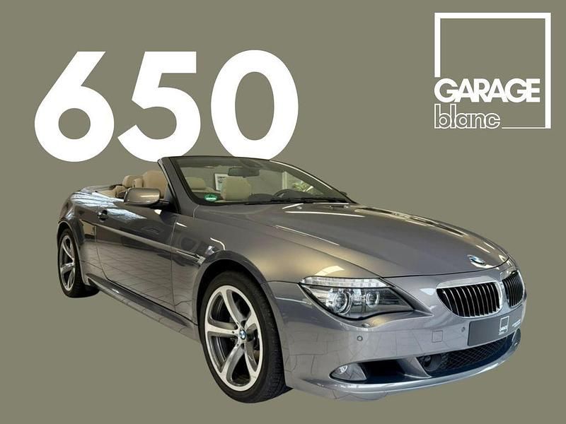 Grau Gebraucht 2008 BMW 650 Cabriolet Performance Cabrio | 31.890 € - Bild 1/4
