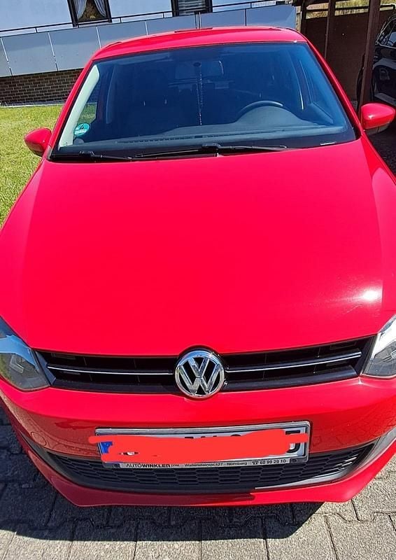Second-hand VW Polo 86 CP (63 kW) 2011 Roșu Hatchback