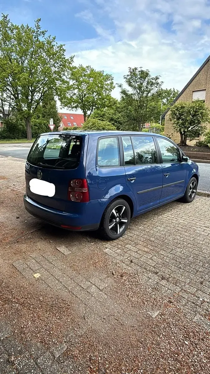 Occasion VW Touran 105 ch (77 kW) 2008 Bleue Monospace