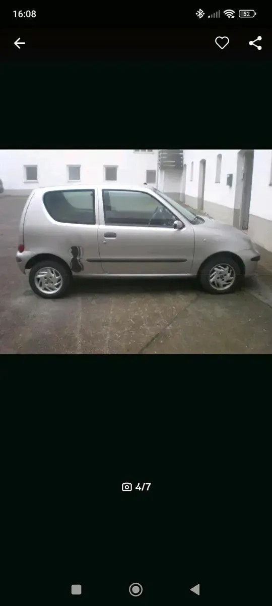 Gebraucht Fiat Seicento 2001 Silber Kleinwagen