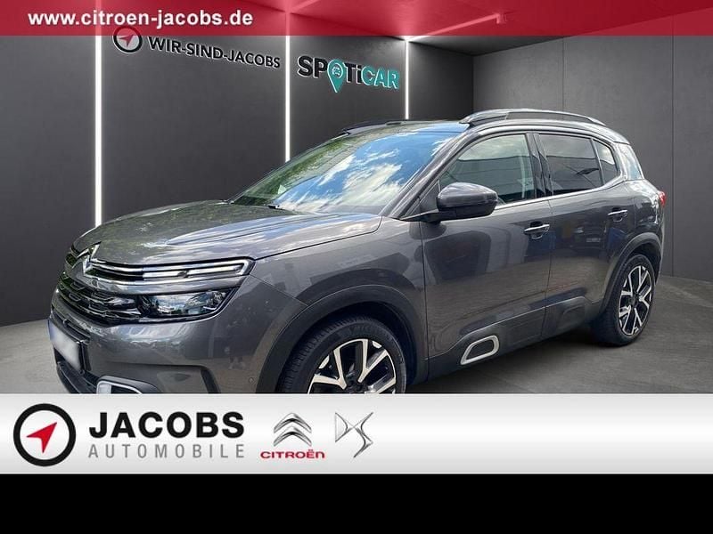 Platinum grau (metallic) Gebraucht 2021 Citroën C5 Aircross Shine SUV | 19.190 € (Fairer Preis) - Bild 1/4