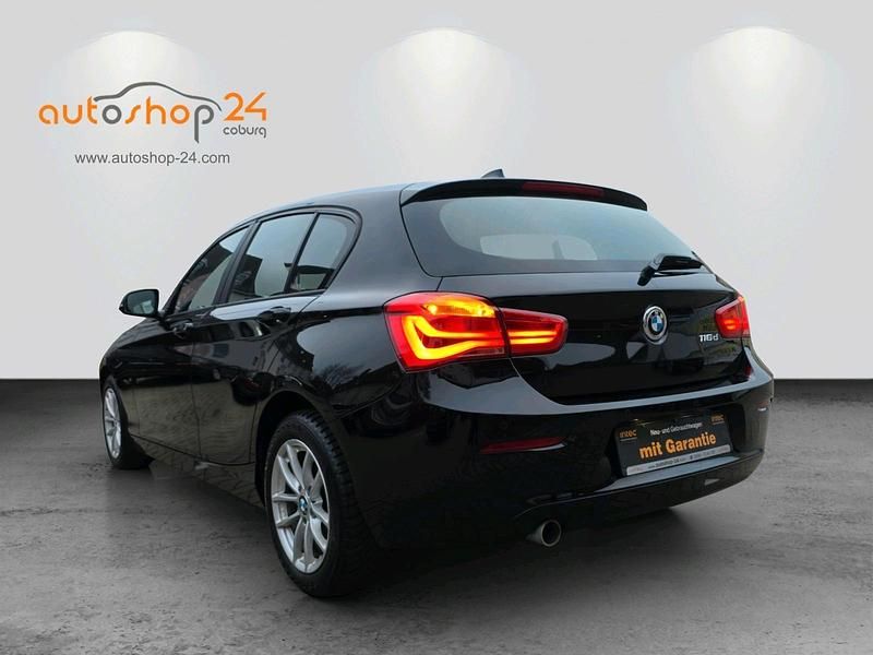 Gebraucht BMW 116 Advantage 116 PS (85 kW) 2017 Schwarz Kleinwagen