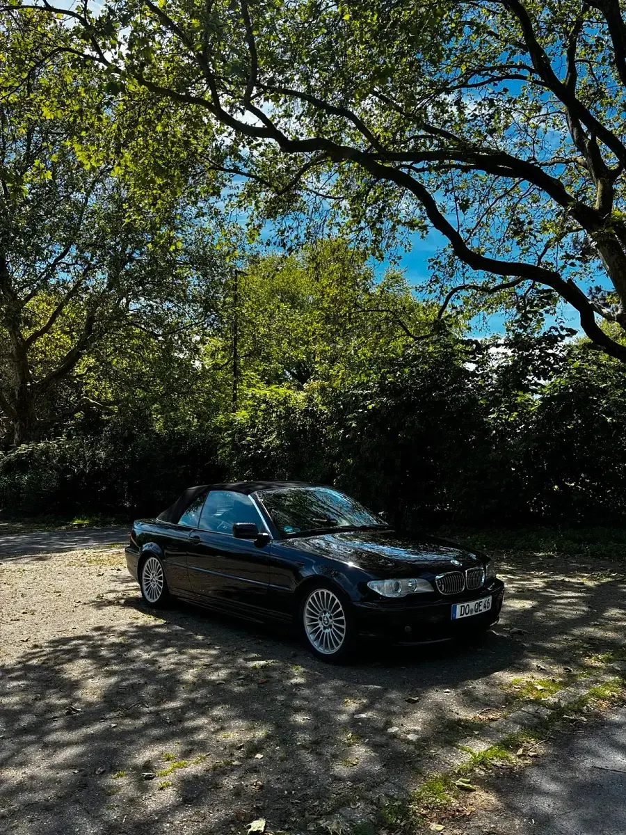 Gebraucht BMW 320 Cabriolet 170 PS (125 kW) 2004 Schwarz Cabrio