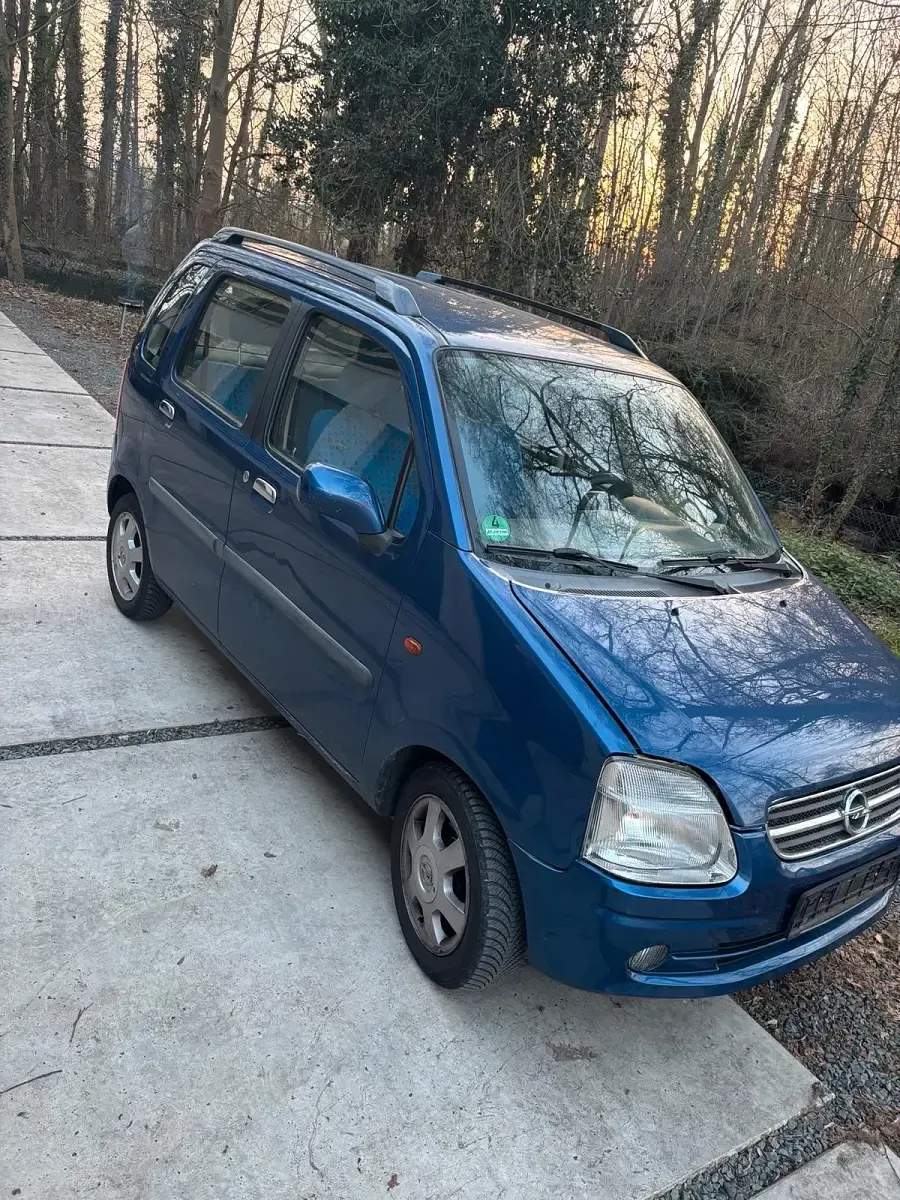 Second-hand Opel Agila 75 CP (55 kW) 2002 Albastru Monovolum