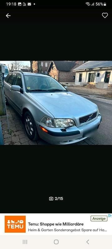 Silber Gebraucht 2003 Volvo V40 Kombi | 1.400 € (Fairer Preis) - Bild 1/4