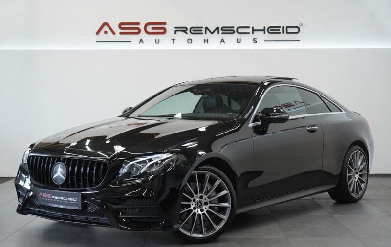 Schwarz Gebraucht 2017 Mercedes E400 AMG line Coupé | 38.800 € (Fairer Preis) - Bild 1/3