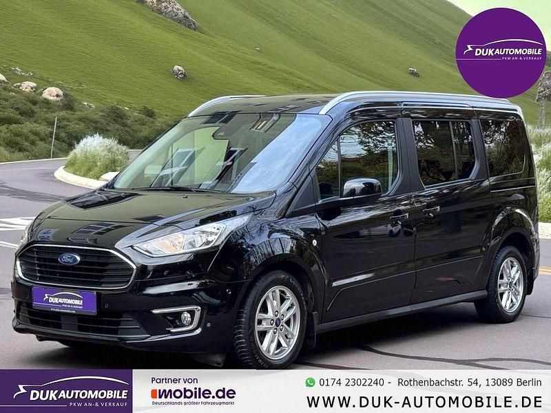 Schwarz Gebraucht 2018 Ford Grand Tourneo Connect Titanium Van / Kleinbus | 20.999 € (Fairer Preis) - Bild 1/4