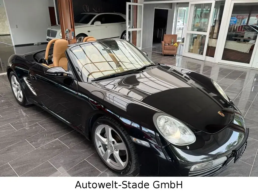 Gebraucht Porsche Boxster 245 PS (180 kW) 2008 Schwarz Cabrio