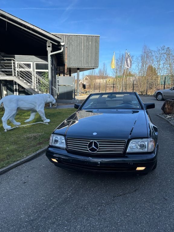 Schwarz Gebraucht 1996 Mercedes SL600 Cabrio | 20.000 € - Bild 1/4