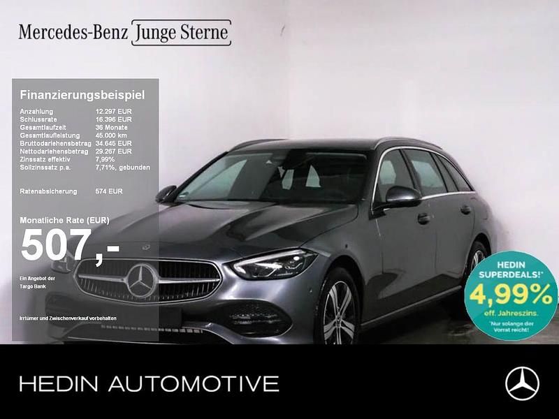 Grau Gebraucht 2024 Mercedes C300e Avantgarde Kombi | 40.990 € (Superpreis) - Bild 1/4