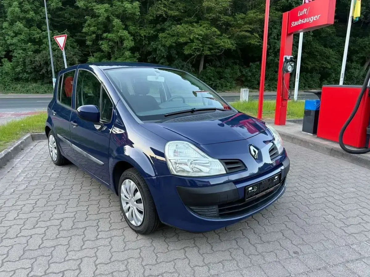 Gebraucht Renault Grand Modus 75 PS (55 kW) 2009 Blau Van / Kleinbus