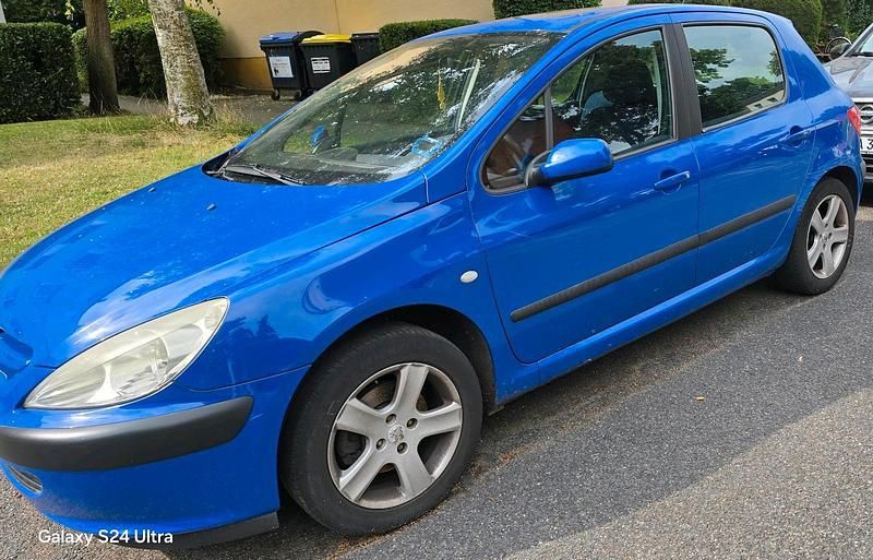 Blau Gebraucht 2003 Peugeot 307 Limousine | 1.050 € (Guter Preis) - Bild 1/4