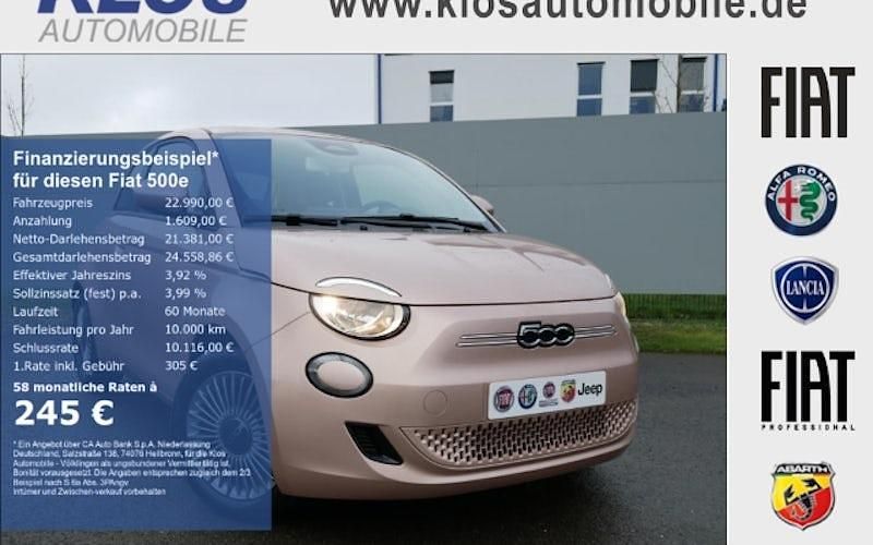 Gold Gebraucht 2022 Fiat 500e Icon Limousine | 24.490 € - Bild 1/4