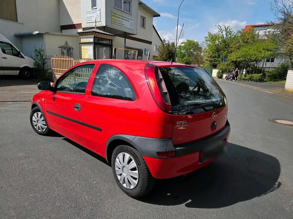 Gebraucht Opel Corsa 58 PS (42 kW) 2002 Rot Kleinwagen