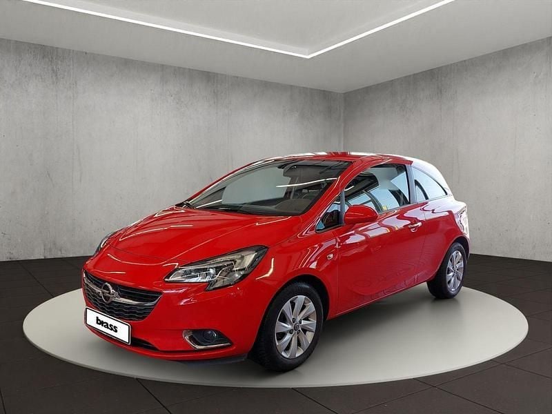 Magmarot Gebraucht 2015 Opel Corsa Innovation Limousine | 8.450 € (Fairer Preis) - Bild 1/4