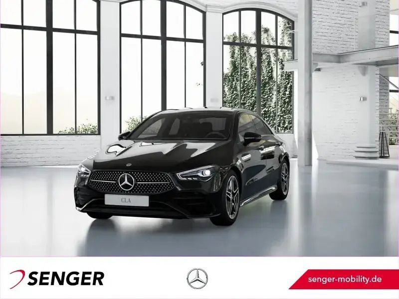 Schwarz Gebraucht 2024 Mercedes CLA250e AMG line Limousine | 38.900 € (Etwas zu teuer) - Bild 1/1